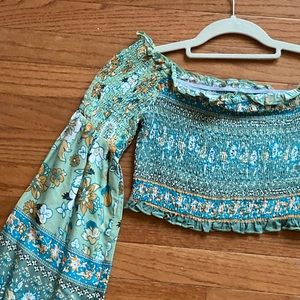 Multicolored summer tank top